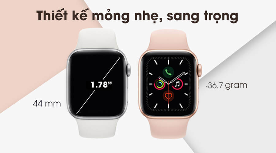 Apple Watch Series 5 44mm NHÔM (LTE) - Like New 99% | Phúc Khang Mobile