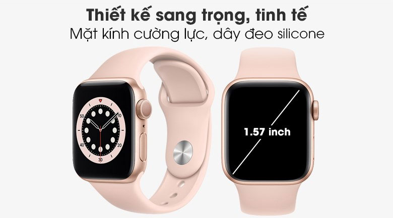 Apple Watch S6 40mm - Thiết kế