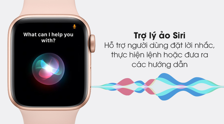 Apple Watch S6 có trợ lý ảo Siri để hỗ trợ người dùng tốt hơn