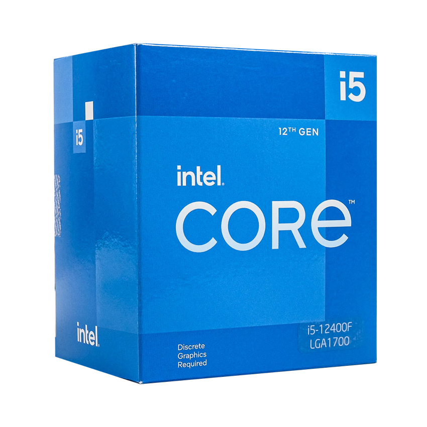 CPU Intel Core i5-12400F (Upto 4.4Ghz, 6 nhân 12 luồng)👍 HANOICOMPUTER