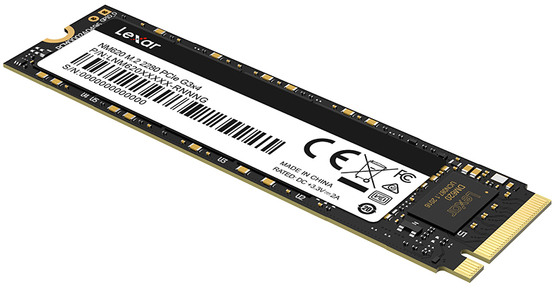 Ổ cứng SSD M2-PCIe 256GB Lexar NM620 NVMe 2280 - hoàng sơn store