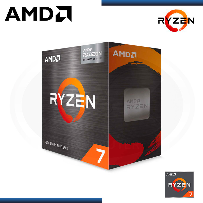 CPU Ryzen 7 5700G (8 Nhân / 16 Luồng | 3.8GHz Boost 4.6GHz | 16MB
