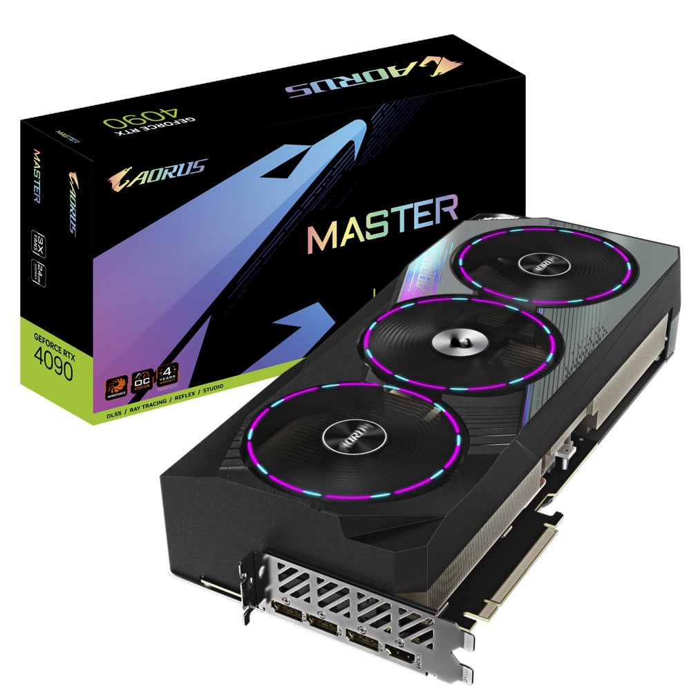 VGA GIGABYTE AORUS GeForce RTX 4090 MASTER 24G chính hãng, mới ra mắt – GEARVN.COM