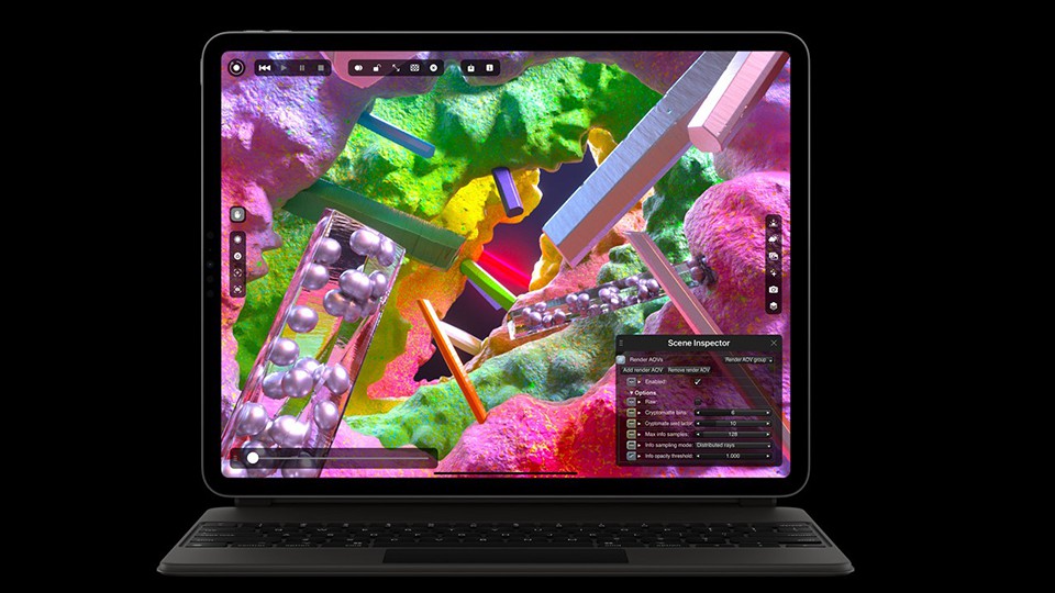 iPad Pro 2022 12.9 inch với hệ điều hành iPadOS