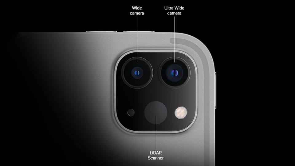 iPad Pro 2022 12.9 inch với hệ thống camera quay chụp đỉnh cao