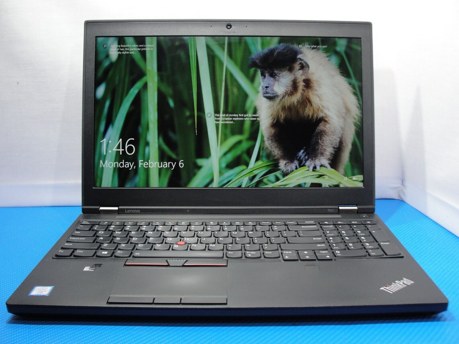 Lenovo ThinkPad P51 15" FHD i7-7820HQ 512GB SSD 40GB Nvidia M1200 GOOD BATTERY