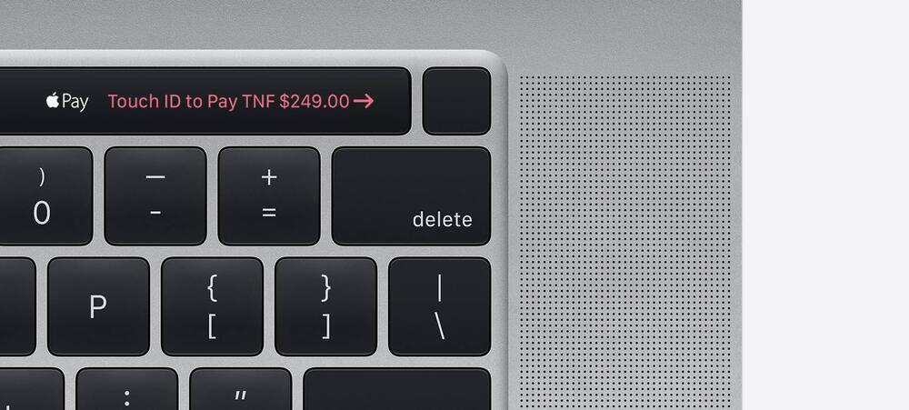 MacBook Pro 2019 16 inch - Touch ID